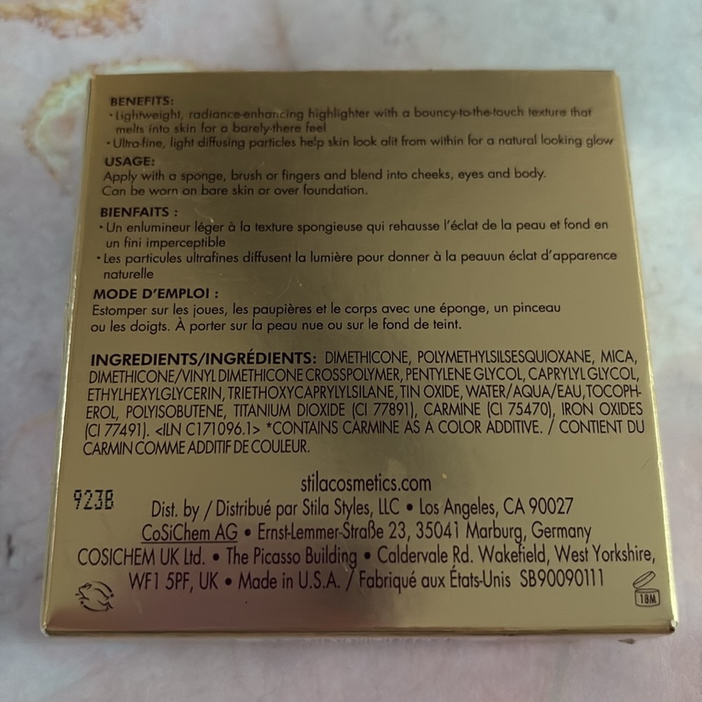 Stila Heaven's Hue Highlighter, incandescence new in box - Picture 5 of 5
